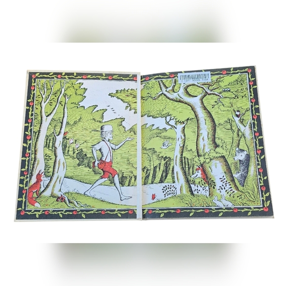 Vintage Illustrated 'The Story of Johnny Appleseed' 1974 Retired Library Book - Picture 5 of 11